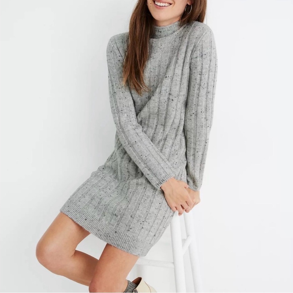 Madewell Speckled Knit Sweater